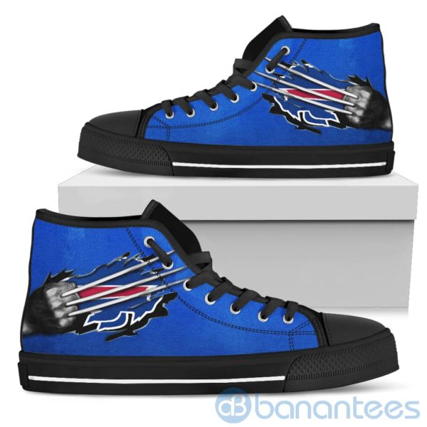 Scratches Claws Buffalo Bills High Top Shoes Product Photo