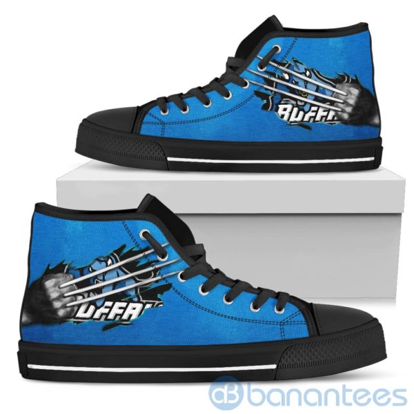 Scratches Claws Buffalo Bulls High Top Shoes Product Photo