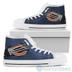 Scratches Claws Chicago Bears High Top Shoes Product Photo