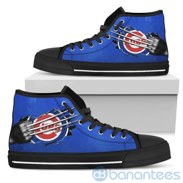 Scratches Claws Chicago Cubs High Top Shoes Product Photo
