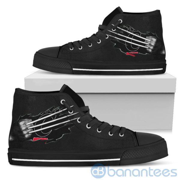 Scratches Claws Cincinnati Bearcats High Top Shoes Product Photo