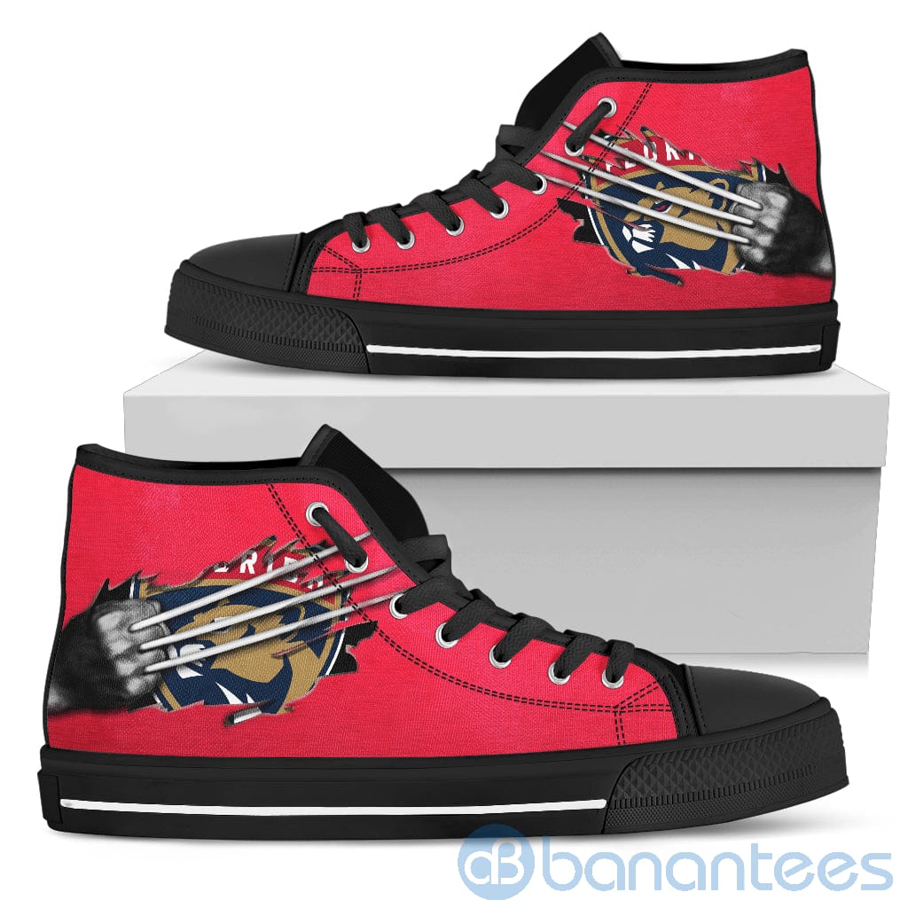 scratches-claws-florida-panthers-high-top-shoes-1-OeXv4.jpg Scratches Claws Florida Panthers High Top Shoes Product Photo