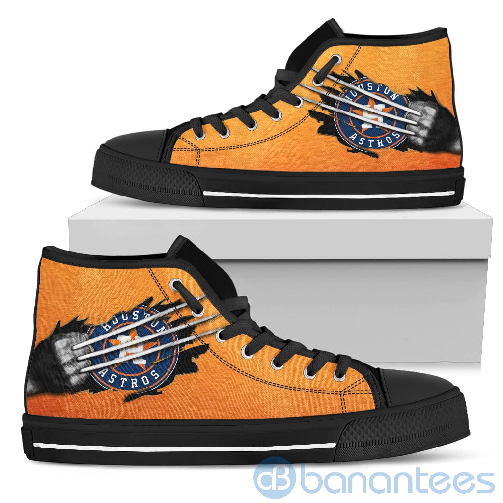 scratches-claws-houston-astros-high-top-shoes-3-IGiql.jpg Scratches Claws Houston Astros High Top Shoes Product Photo