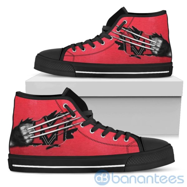 Scratches Claws Miami RedHawks High Top Shoes Product Photo