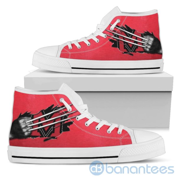 Scratches Claws Miami RedHawks High Top Shoes Product Photo