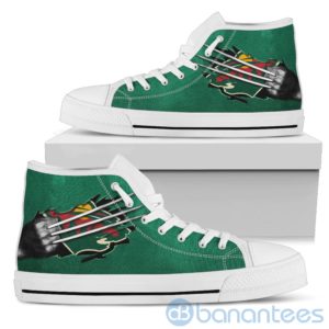 Scratches Claws Minnesota Wild High Top Shoes Product Photo