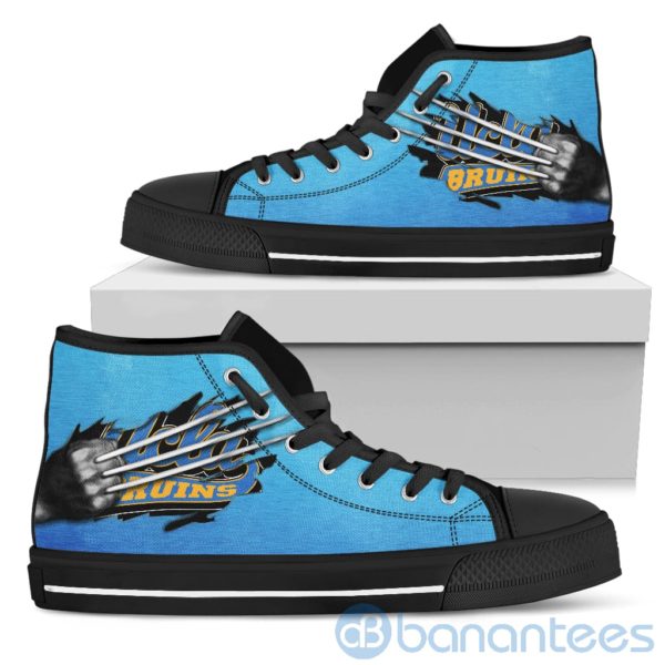 Scratches Claws UCLA Bruins High Top Shoes Product Photo