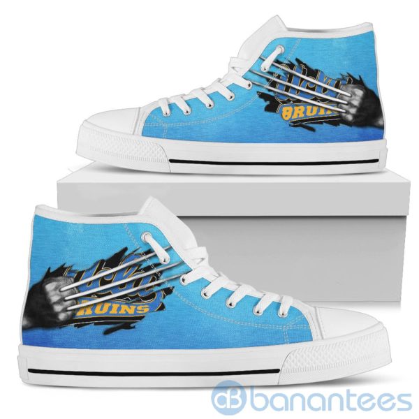 Scratches Claws UCLA Bruins High Top Shoes Product Photo