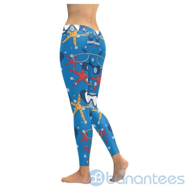 Scuba Diving Sea Lover Leggings for Women Product Photo