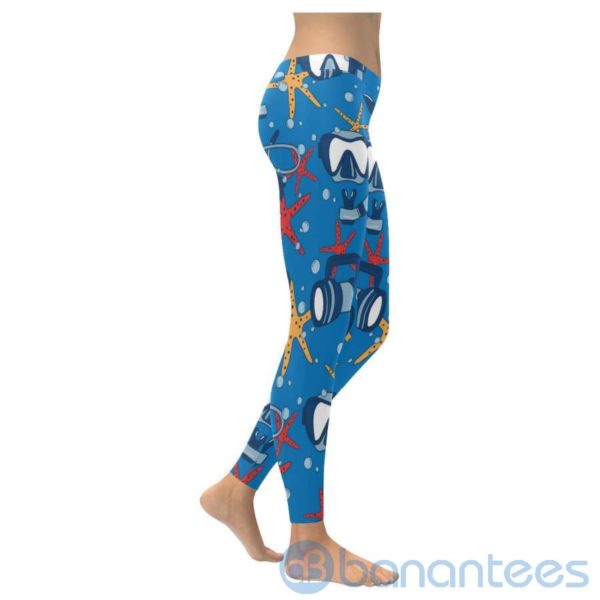 Scuba Diving Sea Lover Leggings for Women Product Photo