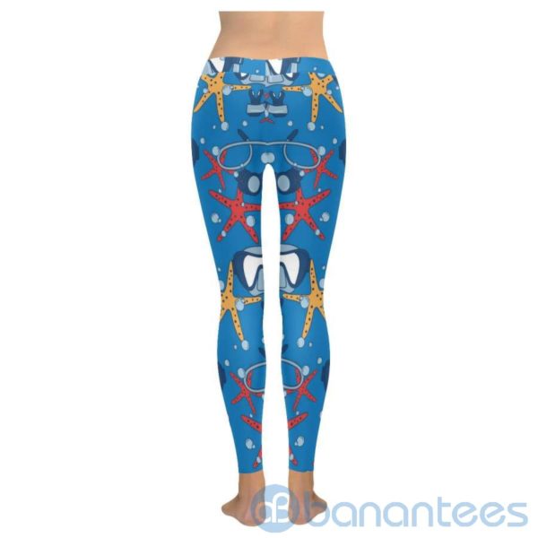 Scuba Diving Sea Lover Leggings for Women Product Photo