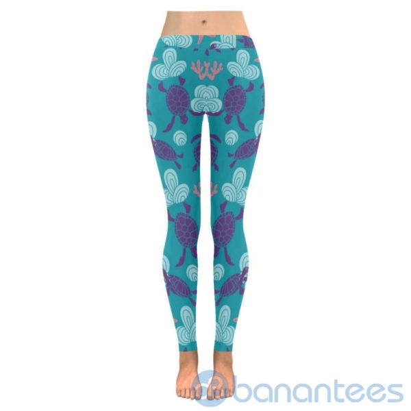 Sea Turtle Leggings For Women Product Photo