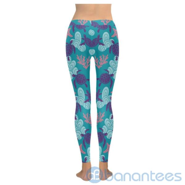 Sea Turtle Leggings For Women Product Photo