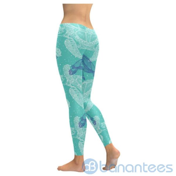 Sea Turtle Lover Leggings for Women Product Photo