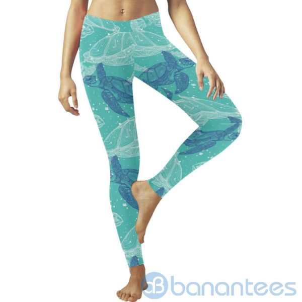 Sea Turtle Lover Leggings for Women Product Photo
