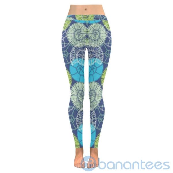 Seashells Pattern Leggings For Women Product Photo