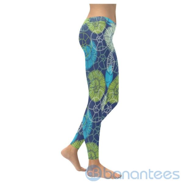 Seashells Pattern Leggings For Women Product Photo