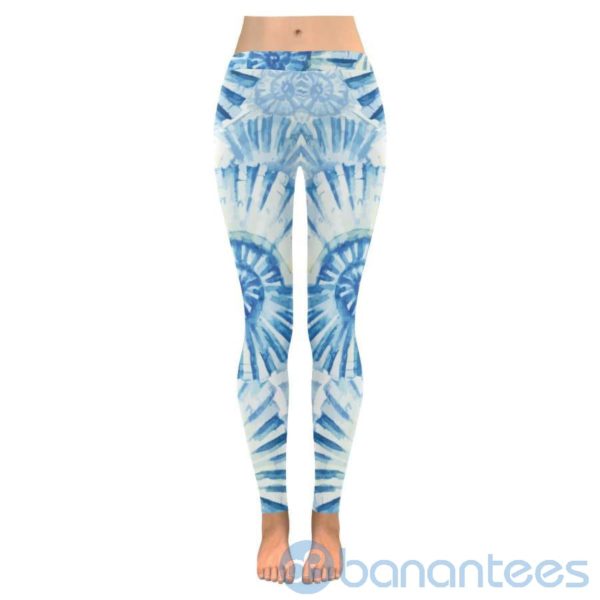 Seashells Tie Dye Leggings For Women Product Photo
