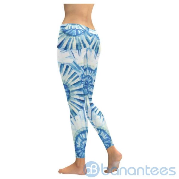 Seashells Tie Dye Leggings For Women Product Photo
