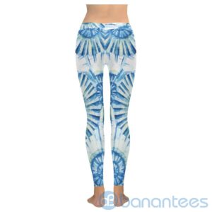 Seashells Tie Dye Leggings For Women Product Photo