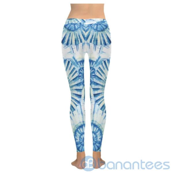 Seashells Tie Dye Leggings For Women Product Photo