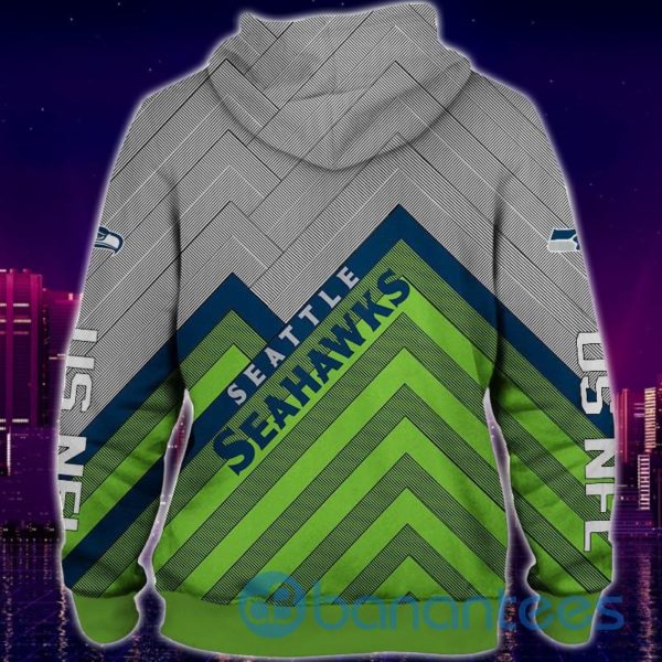 Seattle Seahawks All Over Printed 3D Hoodie, Zip Hoodie Product Photo