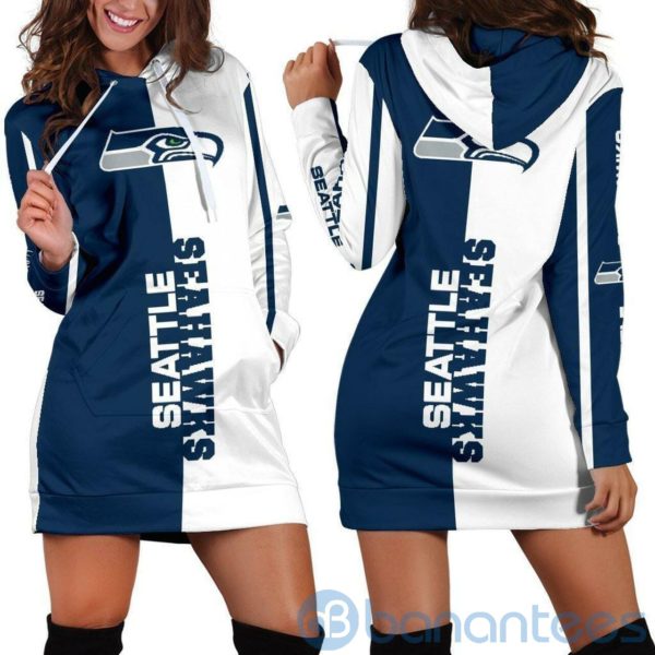 Seattle Seahawks Hoodie Dress For Women Product Photo