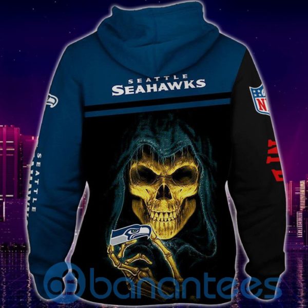 Seattle Seahawks Men's All Over Printed 3D Hoodie Zip Hoodie Product Photo