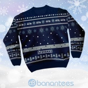Seattle Seahawks Mickey Mouse Funny Ugly Christmas 3D Sweater Product Photo