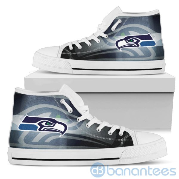 Seattle Seahawks?Light Logo High Top Shoes Product Photo