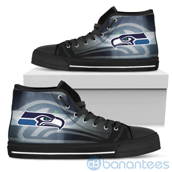 Seattle Seahawks?Light Logo High Top Shoes Product Photo