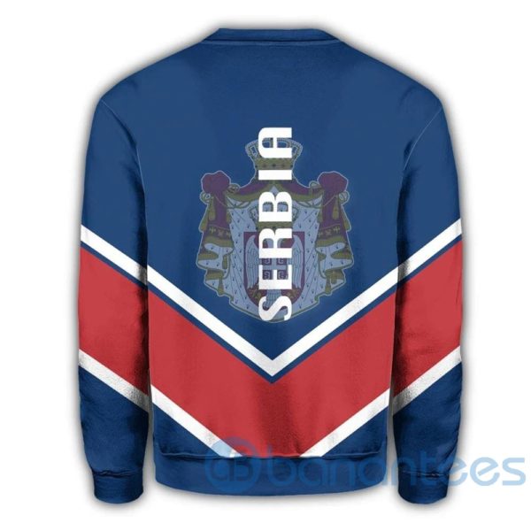 Serbia Coat Of Arms All Over Printed 3D Sweatshirt Product Photo