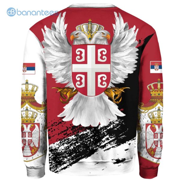 Serbian White Eagle Serbia All Over Printed 3D Sweatshirt Product Photo