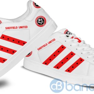 Sheffield United Fc White Low Top Skate Shoes Product Photo