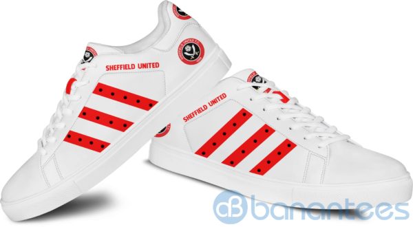 Sheffield United Fc White Low Top Skate Shoes Product Photo