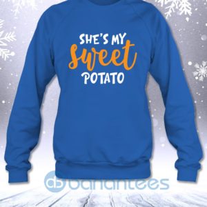 She'S My Sweet Potato Funny Matching Mom Daughter Sweatshirt Product Photo