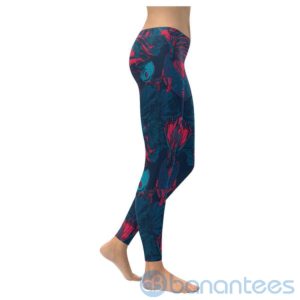 Siamese Fighting Fish Leggings For Women Product Photo