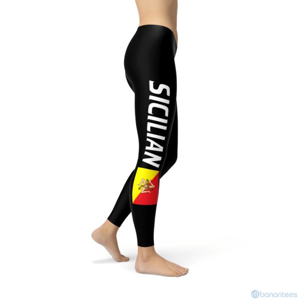 Sicilian Flag Leggings For Women Product Photo
