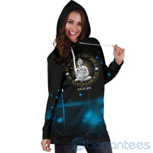 Simple Kindness Hoodie Dress For Women Product Photo