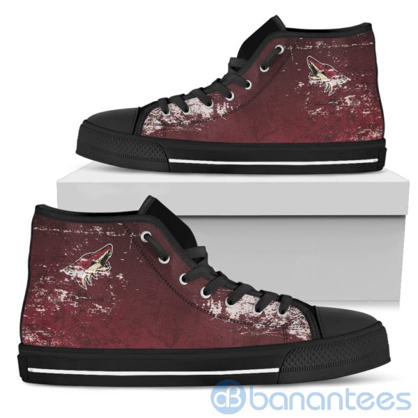 Simple Style For Fan Of Logo Arizona Coyotes High Top Shoes Product Photo