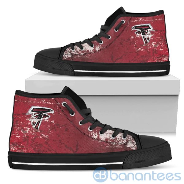 Simple Style For Fan Of Logo Atlanta Falcons High Top Shoes Product Photo