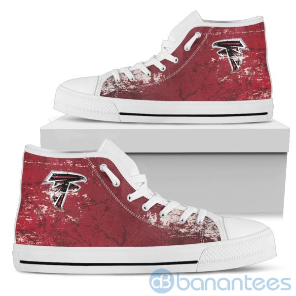 Simple Style For Fan Of Logo Atlanta Falcons High Top Shoes Product Photo