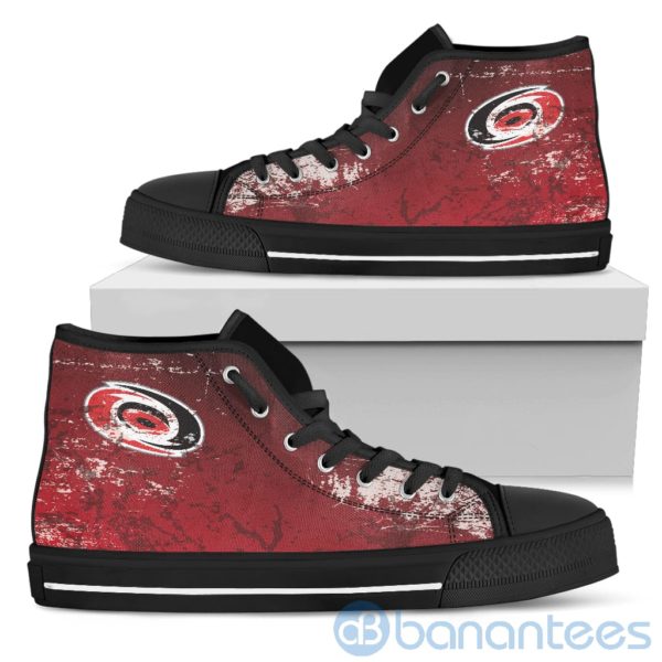 Simple Style For Fan Of Logo Carolina Hurricanes High Top Shoes Product Photo