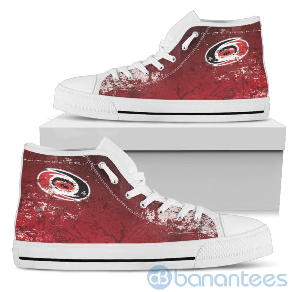 Simple Style For Fan Of Logo Carolina Hurricanes High Top Shoes Product Photo