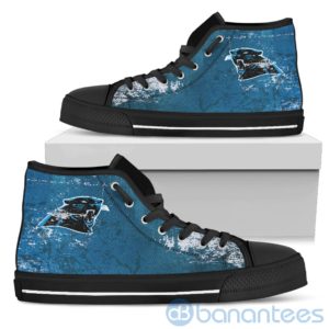 Simple Style For Fan Of Logo Carolina Panthers High Top Shoes Product Photo