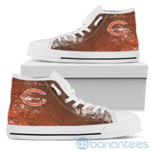 Simple Style For Fan Of Logo Chicago Bears High Top Shoes Product Photo