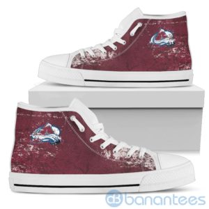 simple style for fan of logo colorado avalanche high top shoes 4 71OzJ 300x300 image Simple Style For Fan Of Logo Colorado Avalanche High Top Shoes Product Photo