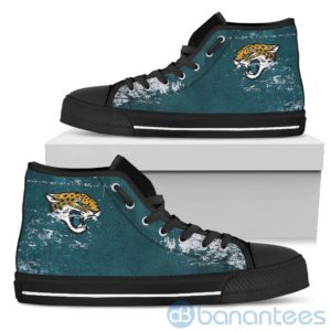Simple Style For Fan Of Logo Jacksonville Jaguars High Top Shoes Product Photo