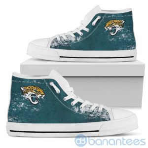 Simple Style For Fan Of Logo Jacksonville Jaguars High Top Shoes Product Photo