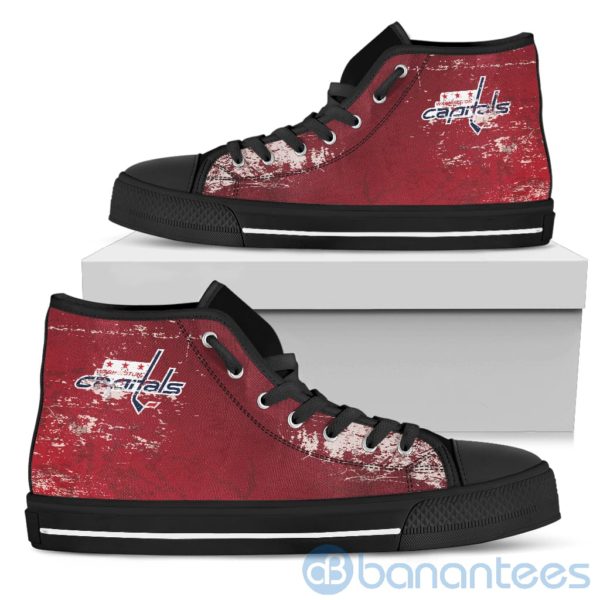 Simple Style For Fan Of Logo Washington Capitals High Top Shoes Product Photo